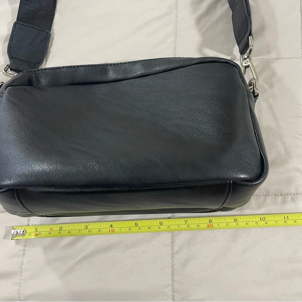 S-ZONE Black Crossbody Bag